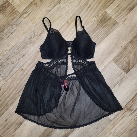 La Senza Black Babydoll